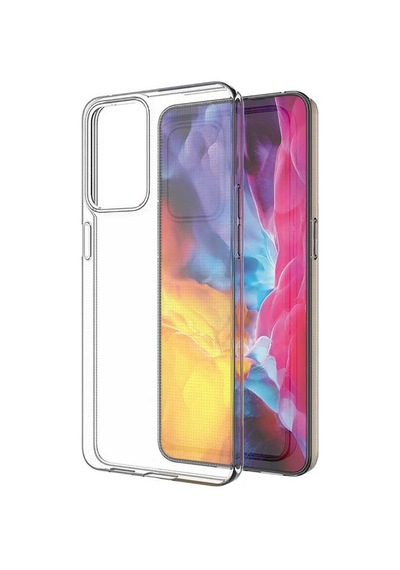 Oppo Reno 7 4g Kılıf Zore Süper Silikon Kapak Renksiz