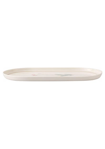 Porland Botanical Desen4 Kayık Tabak 28 Cm 04alm007654