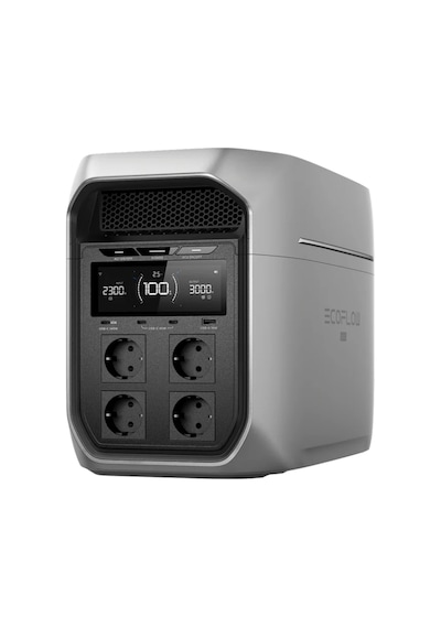 Ecoflow - Delta 3 Max Plus Taşınabilir Güç Kaynağı 2048wh