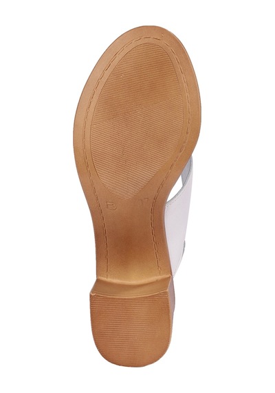 Albini A-110112 Kadın Deri Sandalet Beyaz