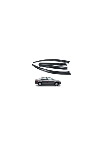 Renault Megane 2 Sedan 2003-2009 Uyumlu Mugen Tip Cam Rüzgarlığı