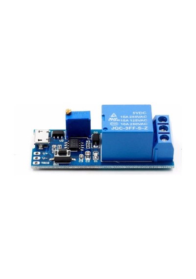 5v-30v Micro Usb Zaman Gecikme Röle Modülü 0-24sn