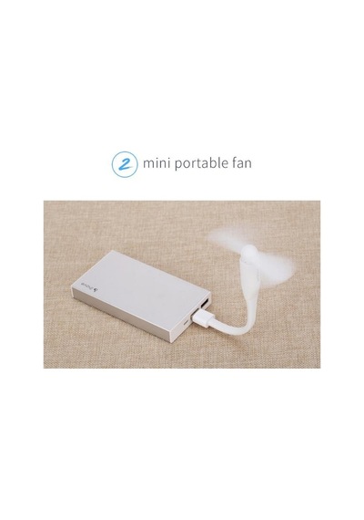 Rock Space Pratik Taşınabilir Mini Usb Fan & Masa Lambası