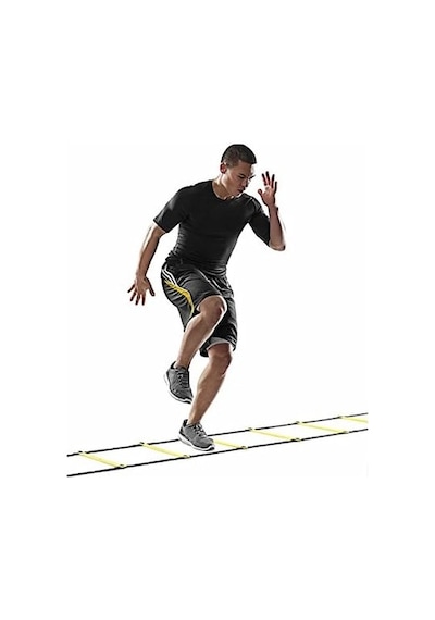 Sklz Saq-sl01-02 Çeviklik Antrenmanı, Hızlı Merdiven, Sarı/siyah Çok Renkli