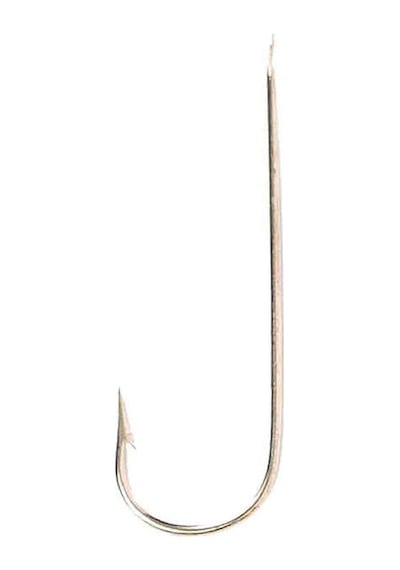 Mustad 1799 Düz Beyaz Olta Iğnesi