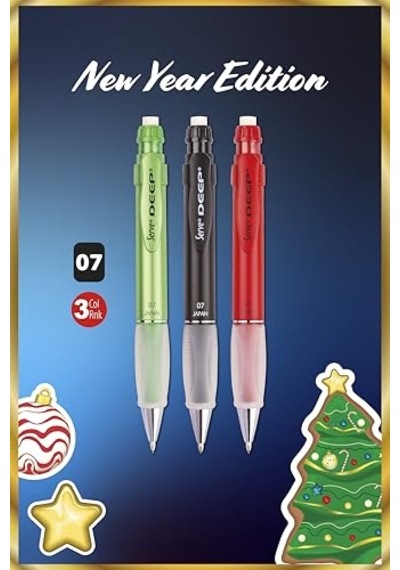 Deep Mekanık Kur Kalem Yılbası Kutusu Set C Genel