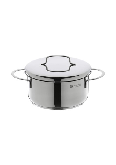 Wmf Mini İndüksiyon Tabanlı Çelik Kısa Tencere 16 Cm