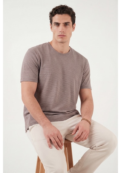 Buratti Erkek T Shirt 5904030 Kahve Kahve