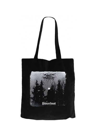 Darkthrone Panzerfaust Siyah Kanvas Bez Çanta Siyah