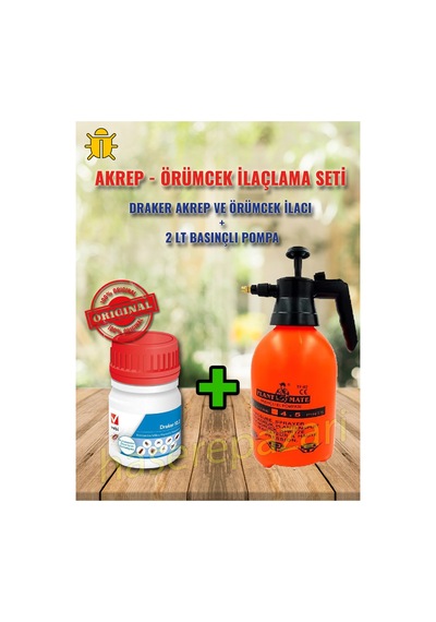 Akrep Örümcek Ilaçlama Seti