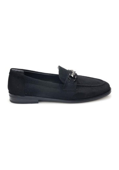 Papuçcity Fncy 03448 Kadın Günlük Loafer Ayakkabı Sıyah