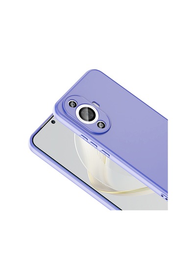 Huawei Nova 12s Kılıf Yumuşak Silikon Kamera Korumalı Lansman Pazarplus Siyah
