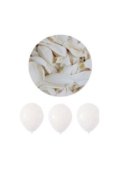 Beyaz Balon 100lü 12 30cm