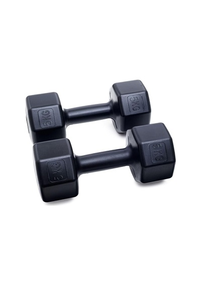 5 Kg Dambıl X 2 Adet 10 Kg Siyah