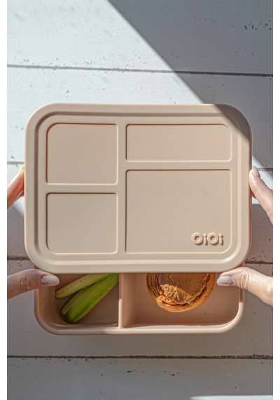 Silikon Beslenme Kutusu Bento - Misty Lilac