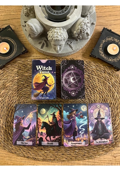 Witch Tarot Destesi - 78 Kart