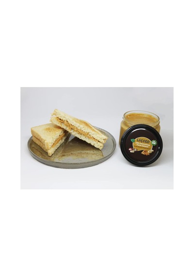 Laçoko 275 Gram Şekersiz, Katkısız, Glutensiz, Vegan, Doğal Çifte Kavrulmuş Yer Fıstığı Ezmesi 275 Gram Diğer