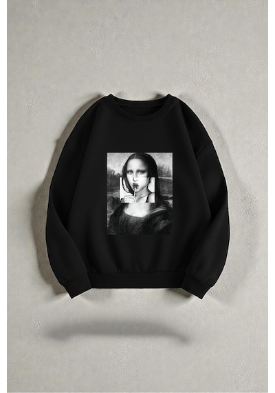 Uyguntarz Çok Renkli En Sevilen Karakterler Baskılı Sweatshirt 3'lü Fırsat Paketi