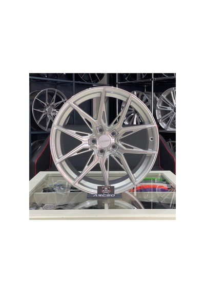 18 İnç 5x112 Arceo Marsilya Silver Jant Modeli 4 Adet Uyumlu