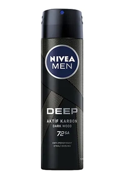 2 Adet Nivea Men Deep Dimension Sprey Deodorant 150 Ml