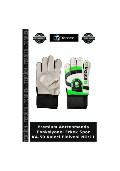 Premium Antrenmanda Fonksiyonel Erkek Spor Ka-50 Kaleci Eldiveni No:11 Çok Renkli