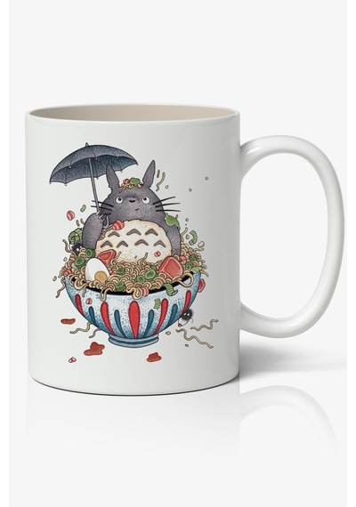 Komşum Totoro Ruhların Kaçışı Spirited Away Anime Kaonashi Kupa Bardak Arkadaşa Sevgiliye Hediye Beyaz