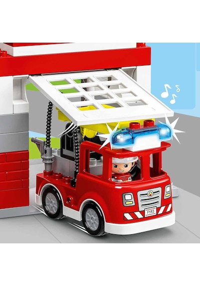 LEGO® Duplo 10970 İtfaiye Merkezi ve Helikopter 117 Parça