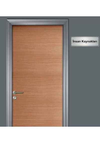 10X20 Cm Insan Kaynakları Yazılı Metal Yönlendirme Levhası