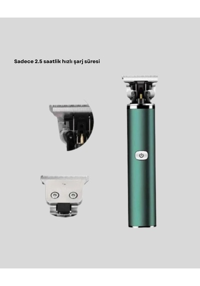 Ceylan Adam 180 Dakika Kullanım Süreli Şarjlı Tıraş Makinesi Hızlı Şarj, Usb Girişli, Yüksek Kapas
