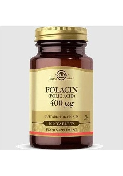 Solgar Folacin Folic Acid 100 Tablet