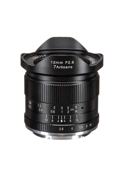 Sony E Mount İçin Fotoelektrik 12mm F/2.8 Lens Çok Renkli