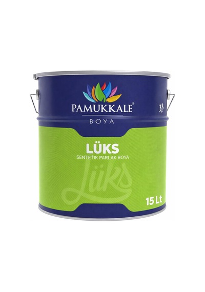 Pamukkale Lüks Parlak Sentetik Yağlı Boya 15 Lt 95 Gloss Ral 1019 Gri Bej