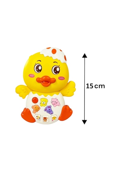 Çok Fonksiyonlu Bebek Piyanosu Sesli Ve Işıklı Aktivite Oyuncağı - 15 Cm