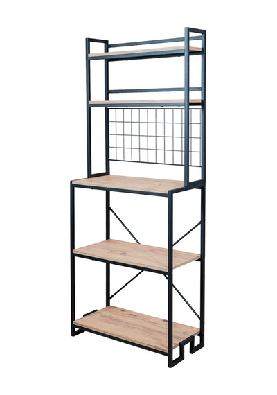 Uykula 5 Raflı Metal Mutfak Rafı Ve Çok Amaçlı Düzenleyici - Modern Kahve Köşesi & Mikrodalga Standı 190 Cm Diğer