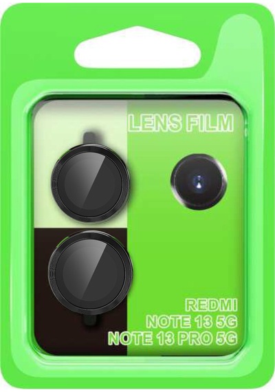 Redmi Note 13 Pro 5g Raze Metal Kamera Lens - Siyah