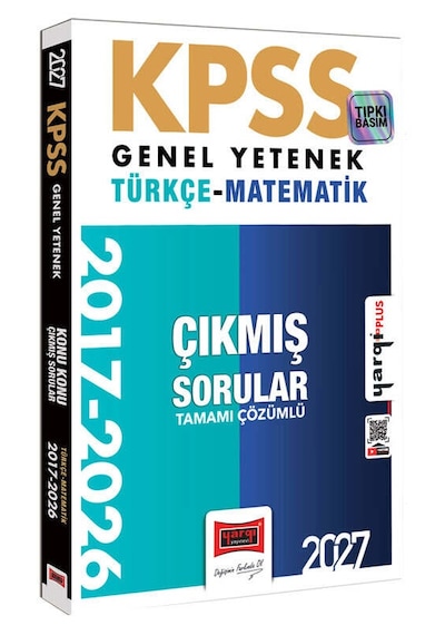 Yargı Yayınları 2027 Kpss Genel Yetenek Türkçe-matematik Konu Konu Tamamı Çözümlü 10 Yıl Çıkmış Sorular
