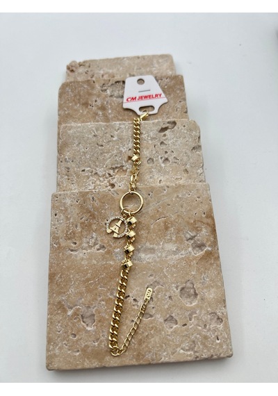 Bileklik Metal Günlük Şıklık Zarif Hediye Model 957253 Çok Renkli