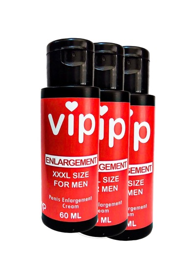 Vip Xxxlcream For Men 3 Adet 60 Ml Erkekler Için Büyütücükalınlaştırıcı Krem 60 Ml