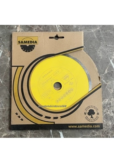 Samedia Cr7 Pro 180mm Porselen Granit Kesme Elması Seramik Kesici Germany
