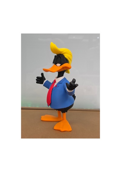 Duffy Duck President Trump Figür