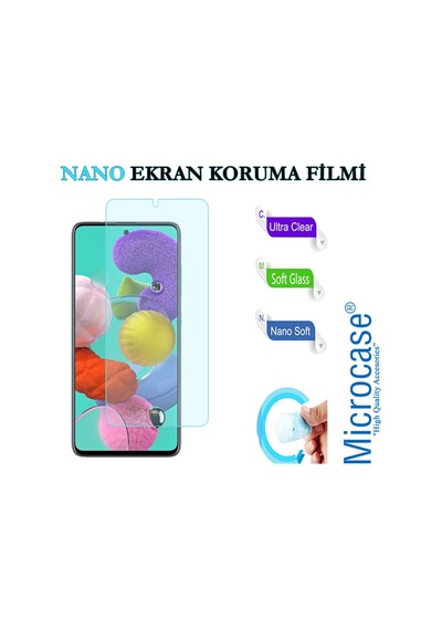 Microcase Samsung Uyumlu Galaxy A51 Nano Esnek Ekran Koruma Filmi (408410608)