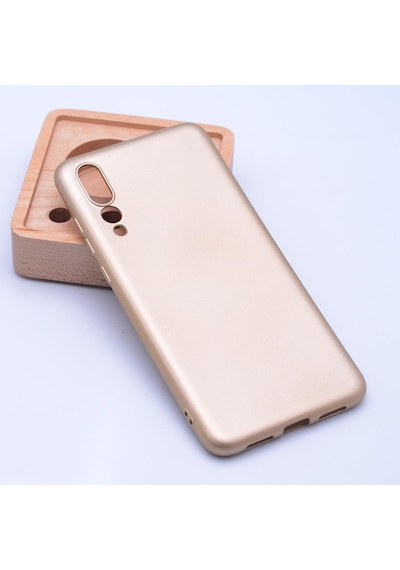 Huawei P20 Pro Premium Kaliteli Kamera Çikintili Soft Kilif 307191118 - Renk / Gold