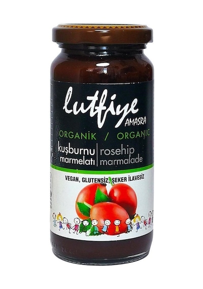 Organik Lütfiye Amasra Kuşburnu Marmelatı 280 Gr