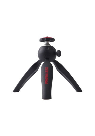 Photoolex Ball Head Masaüstü Kamera Ve Işık Tripodu Siyah - Tf-ph-074mt