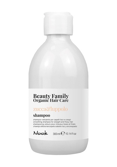 Nook Beauty Family Düz Ve Kabaran Saçlara Balkabağı Şerbetçiotu Özlü Pürüzsüzleştirici Şampuan 300ml