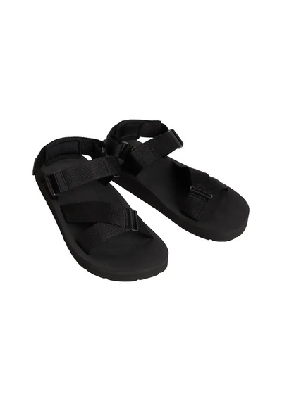 Calvin Klein Ess Dıecut Back Stra Siyah Erkek Sandalet