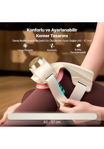 SKG WS500 Akıllı Diz Masaj Aleti/Robotu - Isı Terapisi & Termoterapi - Eklem Konforu