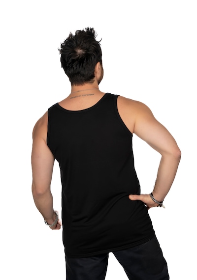 Maxi-dry Erkek Atlet Aşırı Terleme Önleyici Çift Katmanlı, Islaklık Sızdırmaz, Nefes Alabilen Iç Giyim Siyah