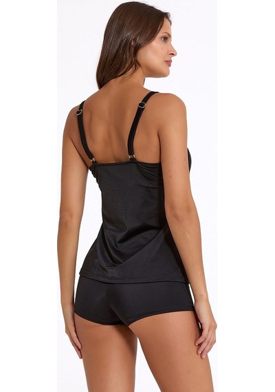 Argento 0063-3056 Bayan Tankini Takım Siyah