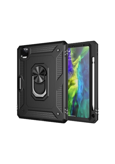 Ardemix Apple Uyumlu iPad Pro 11 2022 M2. Nesil Tablet Vega Kapak-siyah Tablet Kılıfı